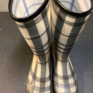 Authentic Burberry Rain Boots - Sz 10